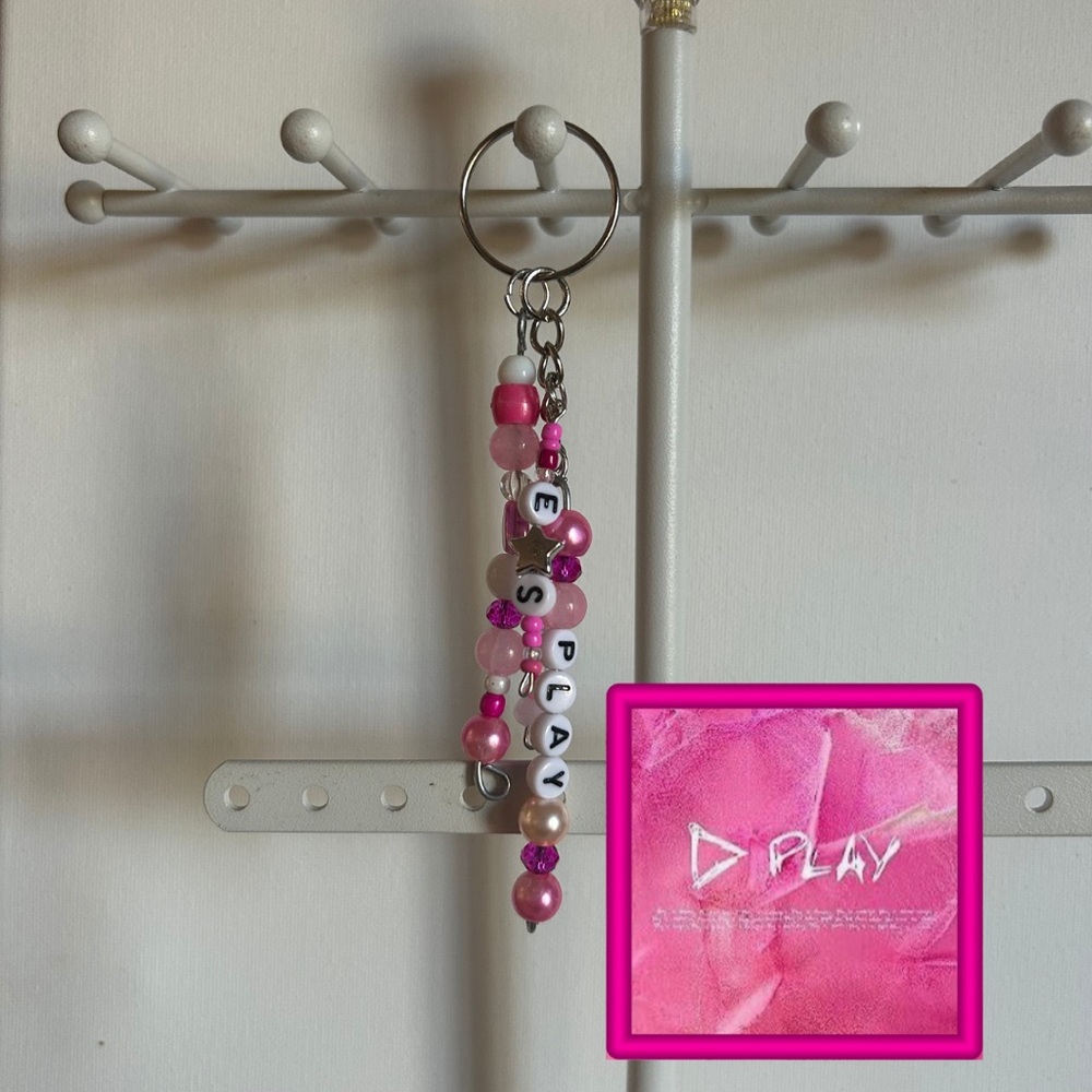 Ed Sheeran Play Beaded Key Holder